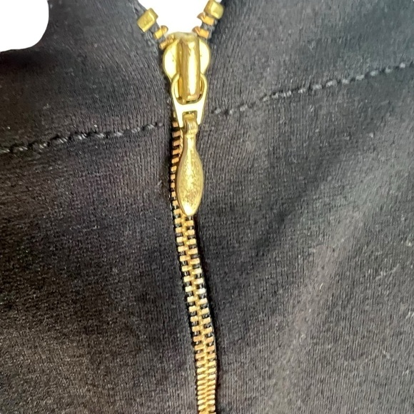 Kate Spade - Career Black Dress Two Front Pockets 3/4 Sleeves Sz 8 - Picture 5 of 8